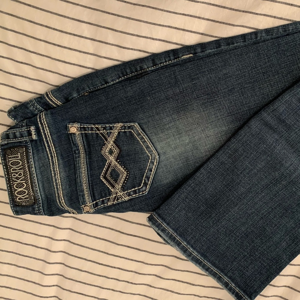 Rock & Roll Mid Rise jeans
